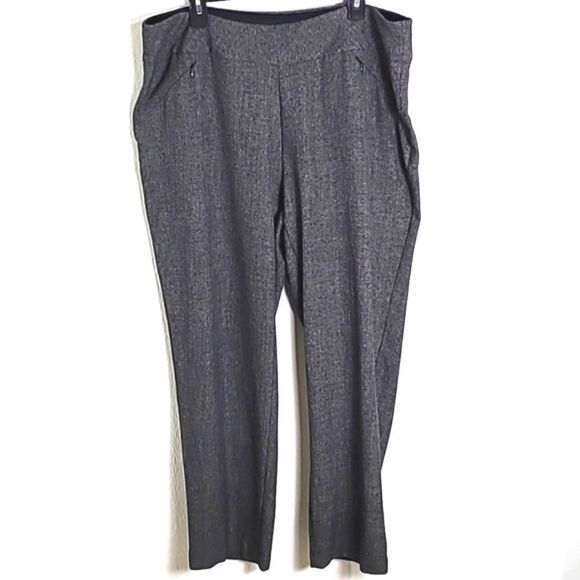 Investments II Gray Tweed Dress Pants, Size 18WR - Picture 1 of 8